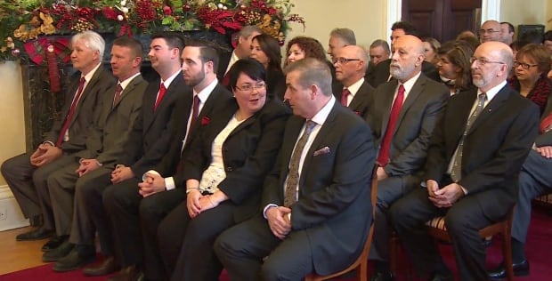 Liberal cabinet sworn in Dwight Ball