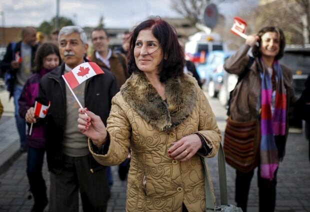 2015 year in photos Syrians arrive in Toronto Dec 11