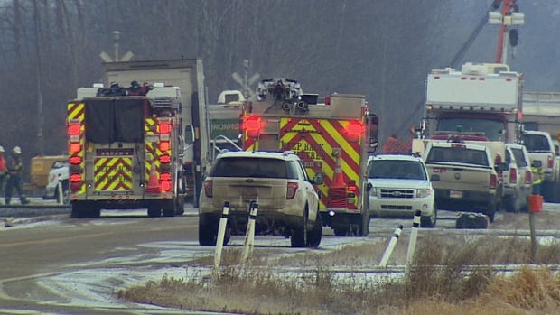 Scotford Yard train derailment