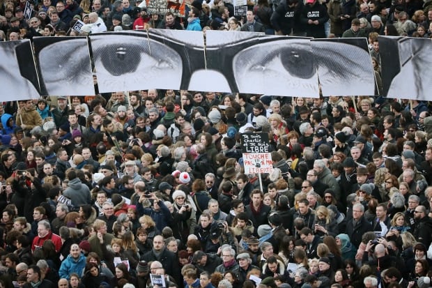 2015 year in photos Charlie Hebdo Marche Republicaine Jan 11