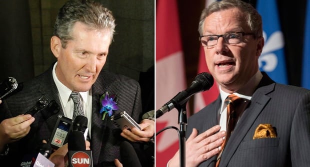 Brian Pallister and Brad Wall