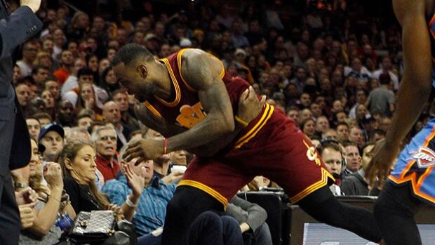 Lebron James Crash Inspires Top Crowd Collision Moments Cbc Sports Lebron James Crash Inspires Top Crowd Collision Moments Cbc Sports