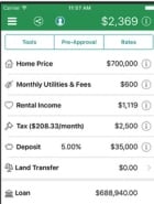 Canadian Mortgage app