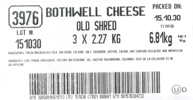 Bothwell cheese