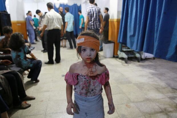 2015 photos of the year Douma Syria shelling Aug 22