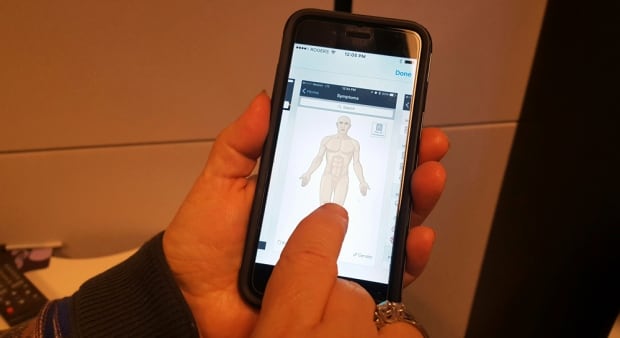 Online symptom checker