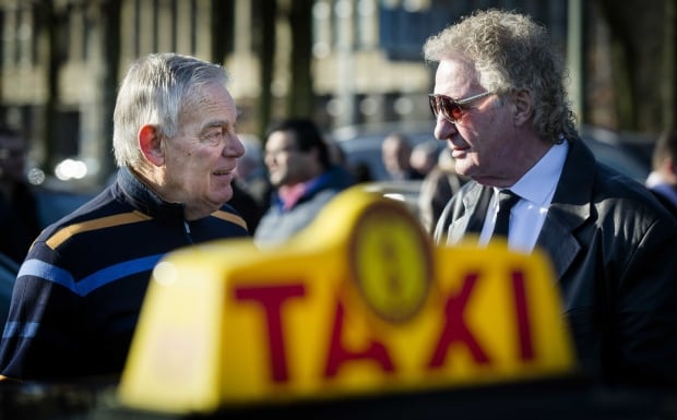 NETHERLANDS TAXI UBER PROTEST
