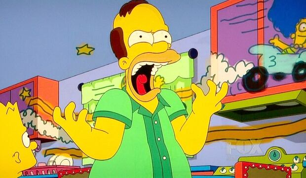 Angry Homer Simpson