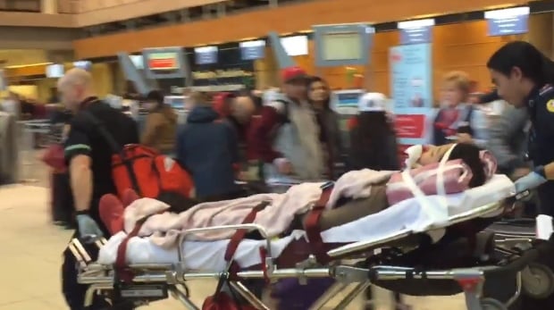 Passenger from Air Canada flight AC88, Wednesday afternoon