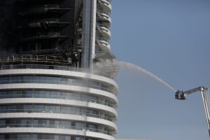Mideast Emirates Fire