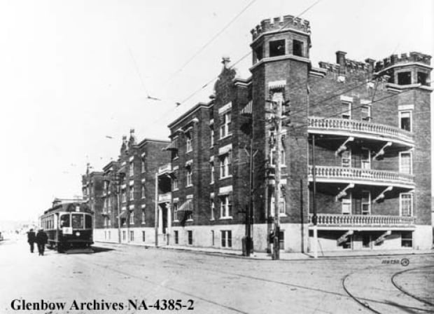 Devenish apartments Calgary 17th Ave 1912 Glenbow Archives
