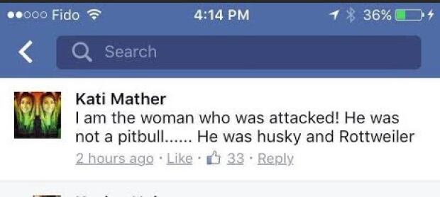 Kati Mather fb post