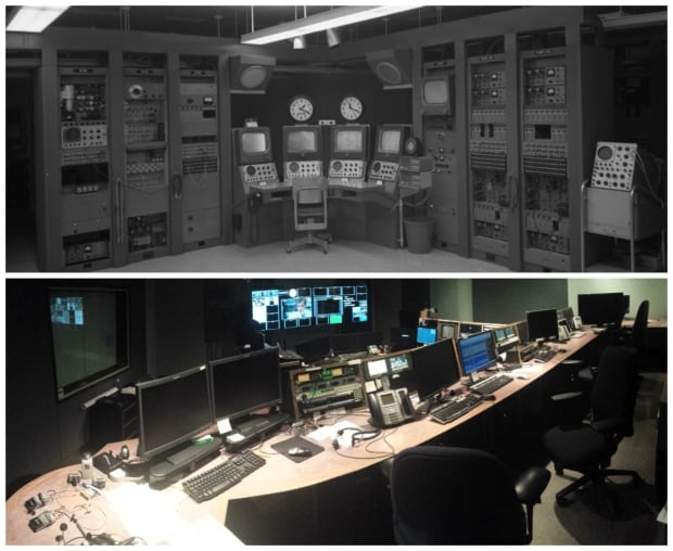 CBC Calgary equipment 1960s and 2010s