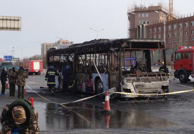 China Bus Fire
