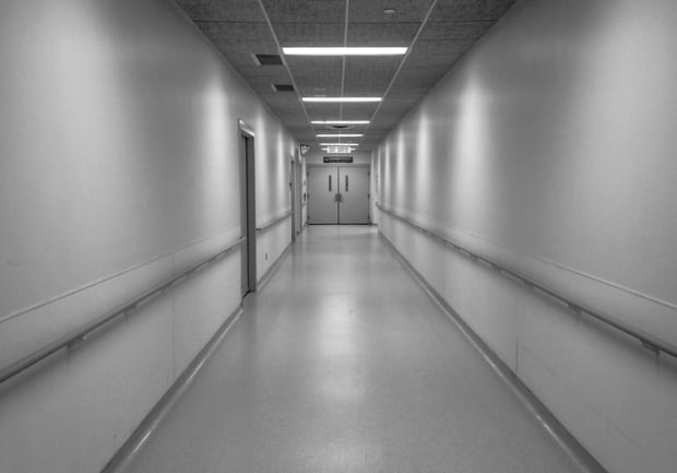 Sudbury Regional Hospital hallway