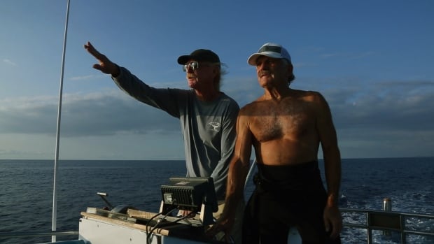 Rick Rosenthal and Captain Bishop