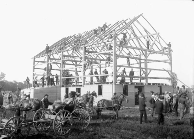 Barn raising