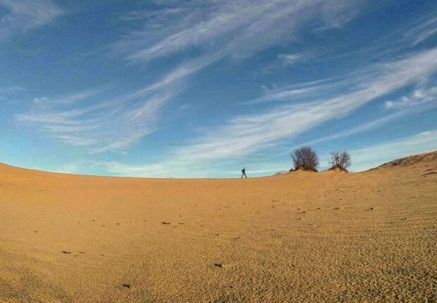 sand dunes