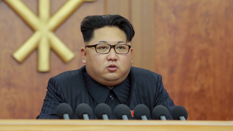 North Korean leader Kim Jong Un blamed South Korea for increased mistrust in a New Year speech Friday, after a year of heightened tension between the rival countries.