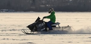 snowmobiling