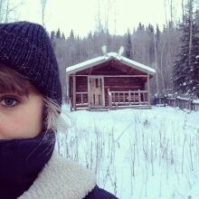 Louise Burns Robert Service Cabin