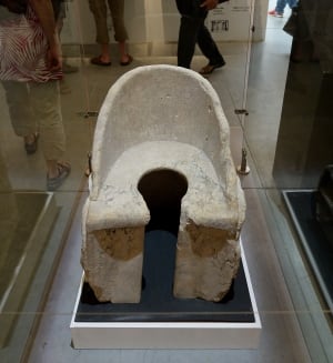 Rome Roman toilet latrine