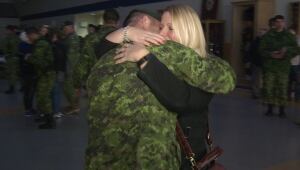 Soldiers arrive in Gagetown