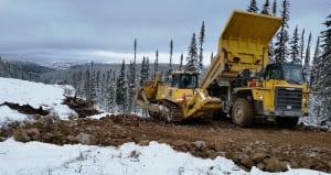 Muskrat Falls construction