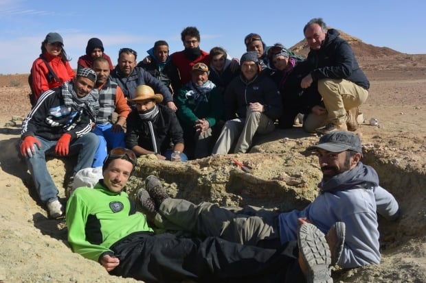 Machimosaurus rex field team