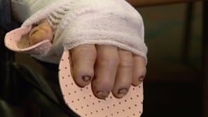 Robin Elgie hands