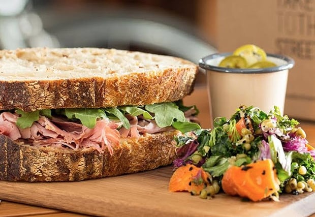 Sidewalk Citizen sandwich