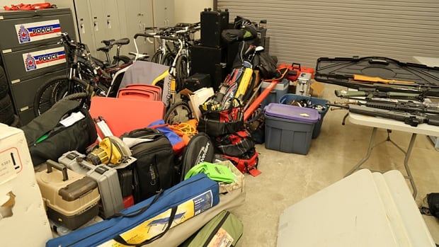stolen equipment