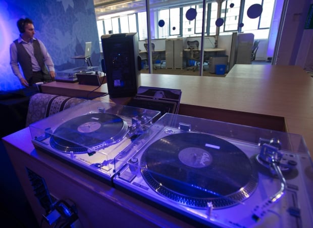 Toronto Google music room