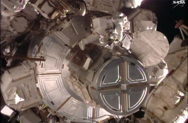 Tim Kopra spacewalk