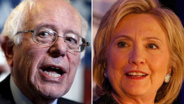 Bernie Sanders and Hillary Clinton