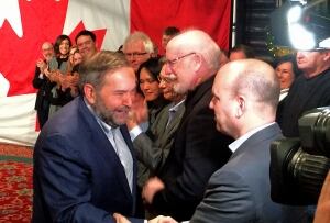 NDP caucus meets in Montebello, Que.