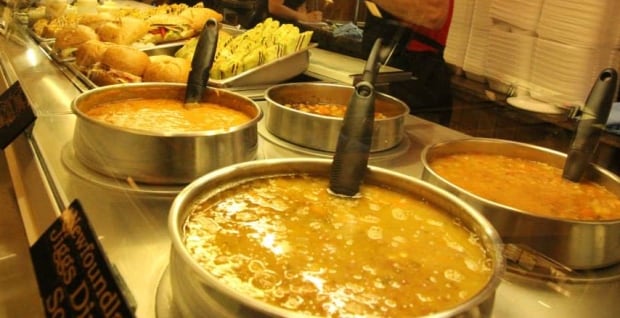 Newfoundland jiggs dinner soup