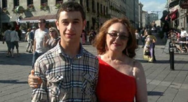 Sammy Yatim and Mother
