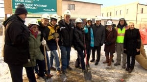 Sod turning