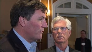Dominic LeBlanc and Jim Carr