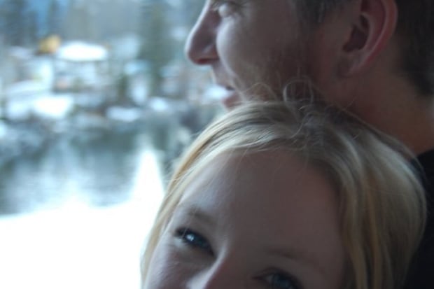 Laura Combden and her late boyfriend, Ryan Fox