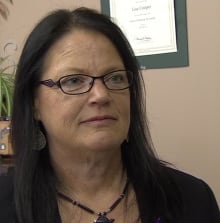 Lisa Cooper, Native Council of PEI chief and president