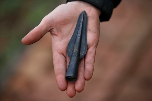Bronze age arrow