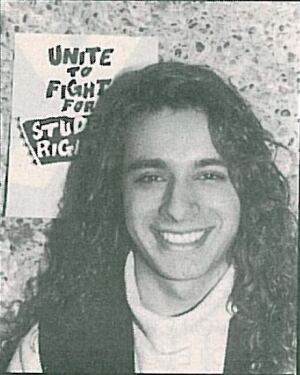Ghomeshi student president