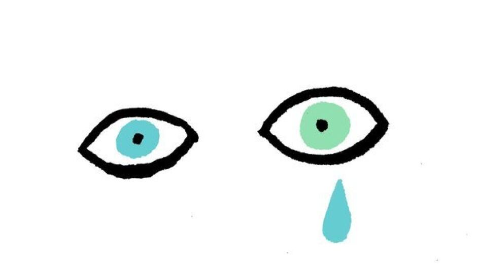 French illustrator Jean Jullien's two-toned eyes were among the many David Bowie tributes that made the rounds online following the cultural giant's death.