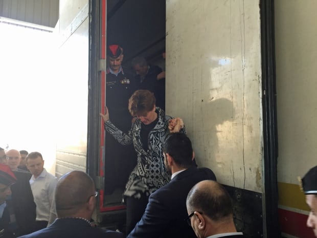 Marie-Claude Bibeau in Jordan