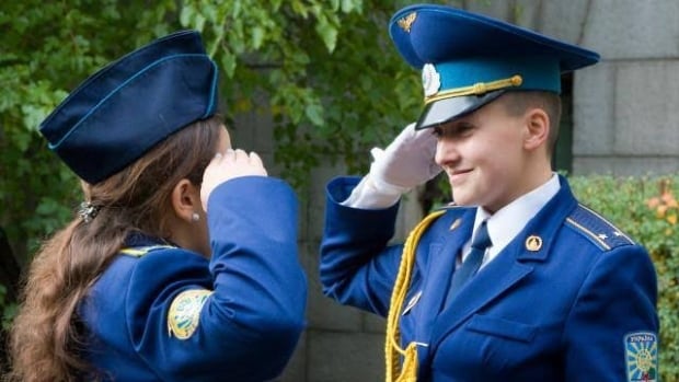 Nadiya Savchenko Graduation Ukraine Air Force University