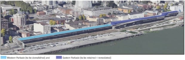 Front Street Parkade New Westminster