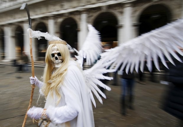 ITALY CARNIVAL Venice 2016 masks