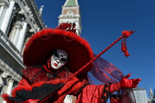 Venice carnival costume